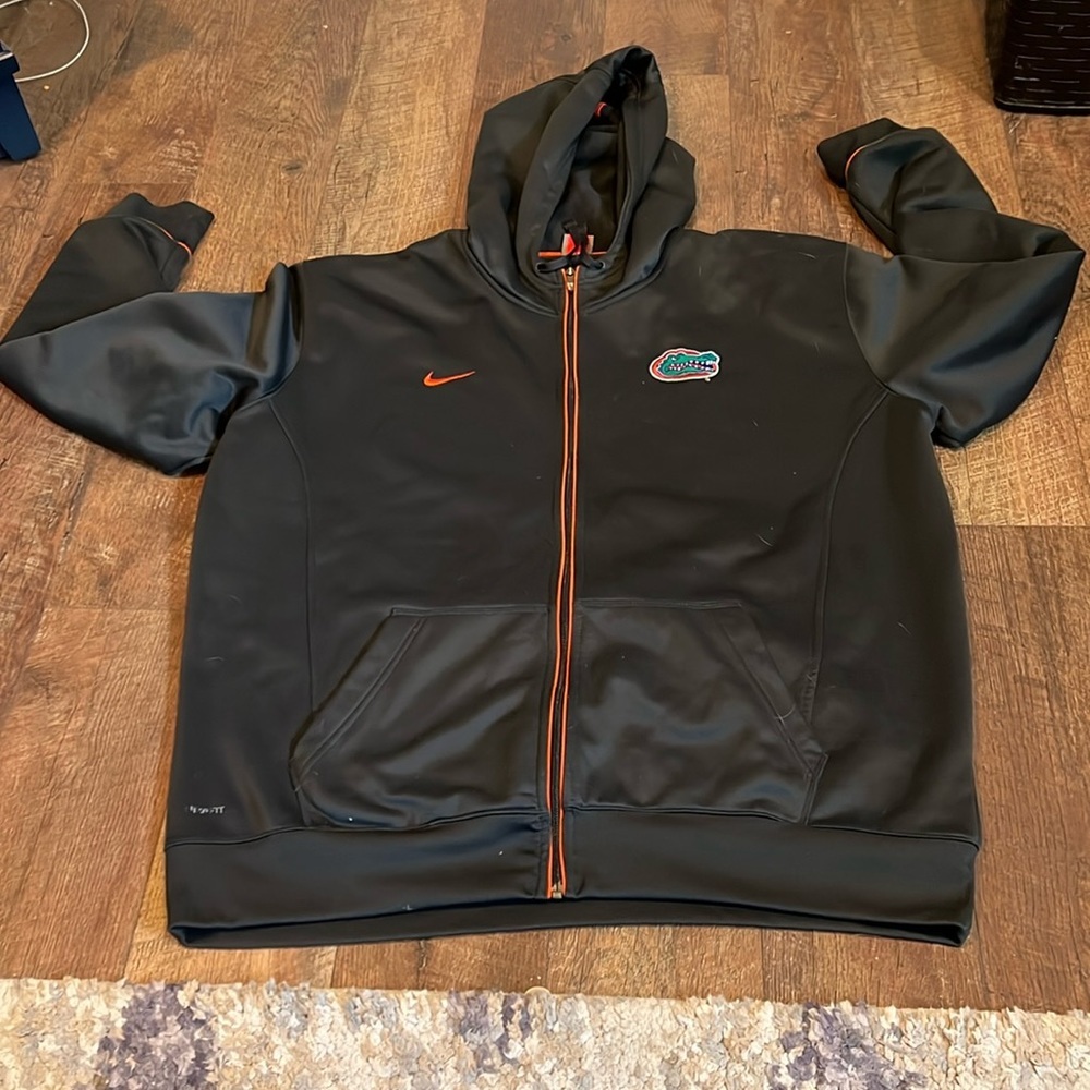 MENS USED UF BASKETBALL FULL ZIP HOODIE